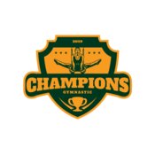 Champions Gymnastic logo template