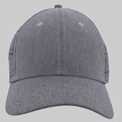 Perforated Hook-And-Loop Adjustable Cap